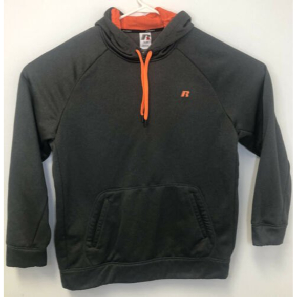 Mens Russell Hoodie Pullover Gray  XL (52469) - Picture 1 of 5